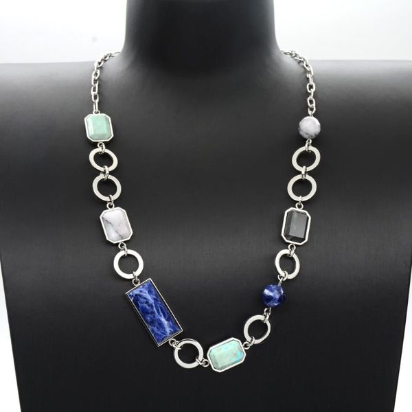 pendant necklaces classic style stainless steel and real big marble links necklace for ladies wood jewelry j017, Silver
pendant necklaces classic style stainless steel and real big marble links necklace for ladies wood jewelry j017, Silver