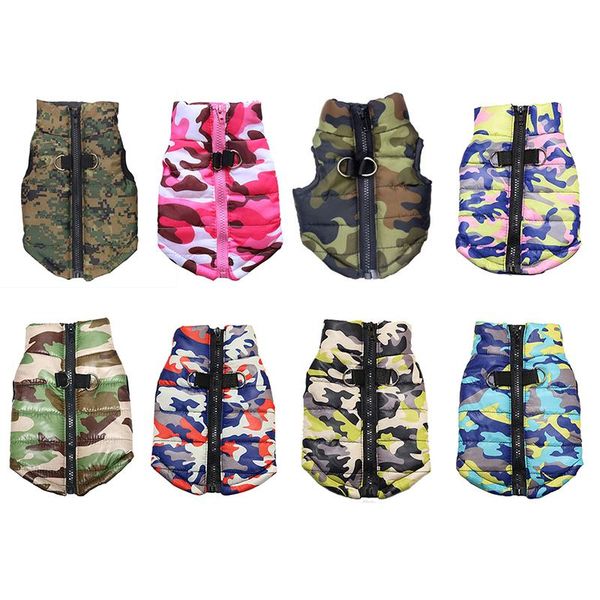 dog apparel large clothes warm winter wadded jacket pet camouflage coat for big size costume coats
dog apparel large clothes warm winter wadded jacket pet camouflage coat for big size costume coats