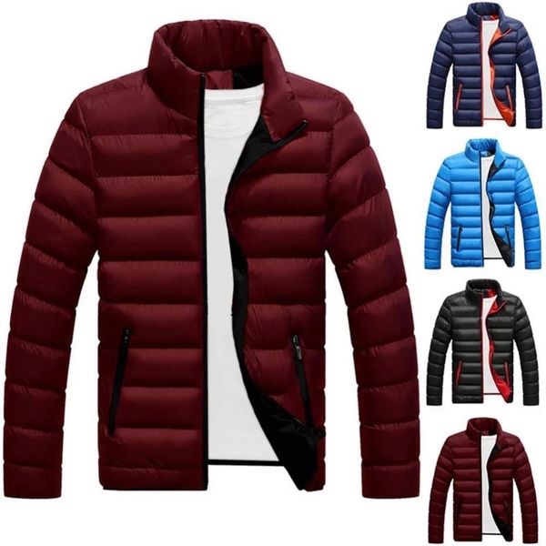 men's jackets jacket men winter long sleeve zipper stand collar coat warm windbreaker liner plush male outwear clothing solid color cas, Black;brown
men's jackets jacket men winter long sleeve zipper stand collar coat warm windbreaker liner plush male outwear clothing solid color cas, Black;brown