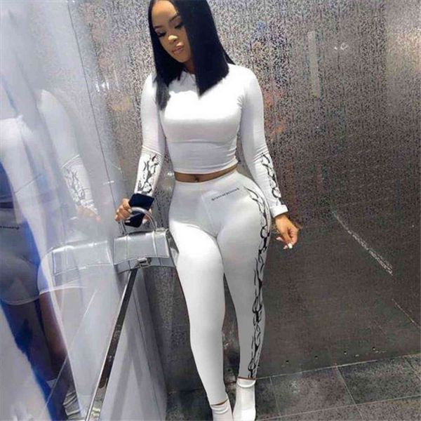 autumn winter tracksuit elastic womens pants long sleeve two piece set sportwear fitness 2 matching, White
autumn winter tracksuit elastic womens pants long sleeve two piece set sportwear fitness 2 matching, White