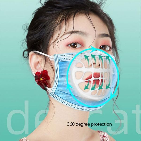 mouth mask bracket support breathing assist help inner cushion silicone reusable holder face skincare cycling caps & masks, Black
mouth mask bracket support breathing assist help inner cushion silicone reusable holder face skincare cycling caps & masks, Black