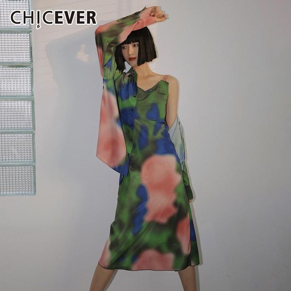 women's tracksuits chicever print pattern two piece set for women lapel collar long sleeve v neck sleeveless dress designer sets female, Gray
women's tracksuits chicever print pattern two piece set for women lapel collar long sleeve v neck sleeveless dress designer sets female, Gray