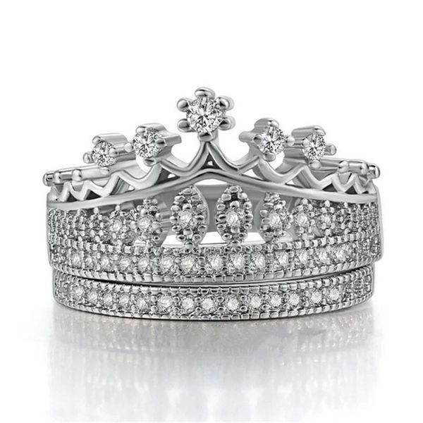 fine fashion womens rings rhinestones crown design charms bridal wedding engagement party gift accessories, Slivery;golden
fine fashion womens rings rhinestones crown design charms bridal wedding engagement party gift accessories, Slivery;golden