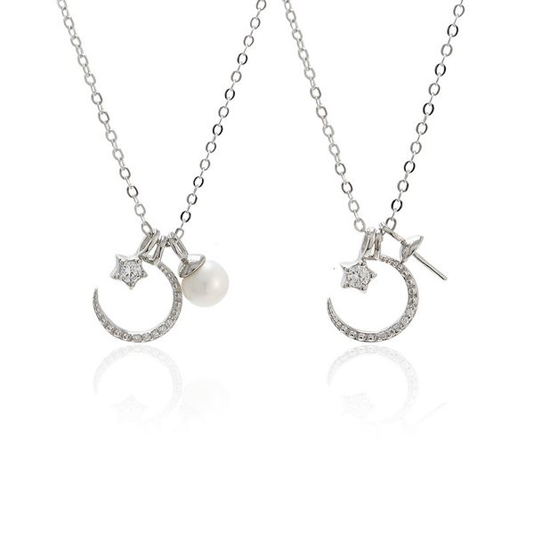 necklace d1071 japanese and korean simple silver clasp chain women's fashion versatile personality star moon pearl
necklace d1071 japanese and korean simple silver clasp chain women's fashion versatile personality star moon pearl