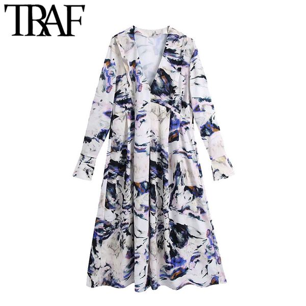 traf women chic fashion graffiti print pleated midi dress vintage long sleeve split hem female dresses vestidos mujer 210415, Black;gray
traf women chic fashion graffiti print pleated midi dress vintage long sleeve split hem female dresses vestidos mujer 210415, Black;gray