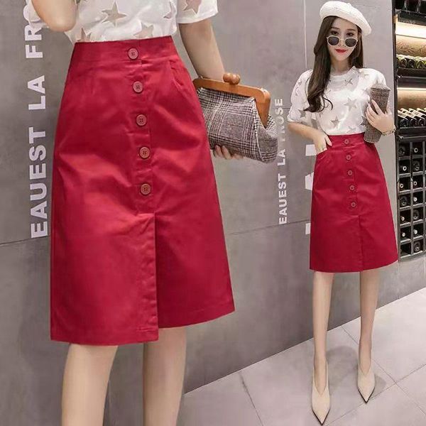 skirts tight midi black red white plus size korean style a line skirt knee length button pencil ladies summer 2021 womens
skirts tight midi black red white plus size korean style a line skirt knee length button pencil ladies summer 2021 womens
