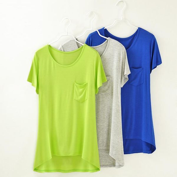 women's t-shirt 2014 summer pure color for women american & european design shirts with pocket plus size loose tees, White
women's t-shirt 2014 summer pure color for women american & european design shirts with pocket plus size loose tees, White