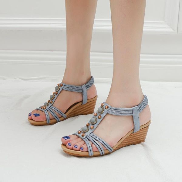 fashion women wedges sandals ladies round toe kitten heels summer shoes black/pink/blue roman 36-42 girls sandalias
fashion women wedges sandals ladies round toe kitten heels summer shoes black/pink/blue roman 36-42 girls sandalias