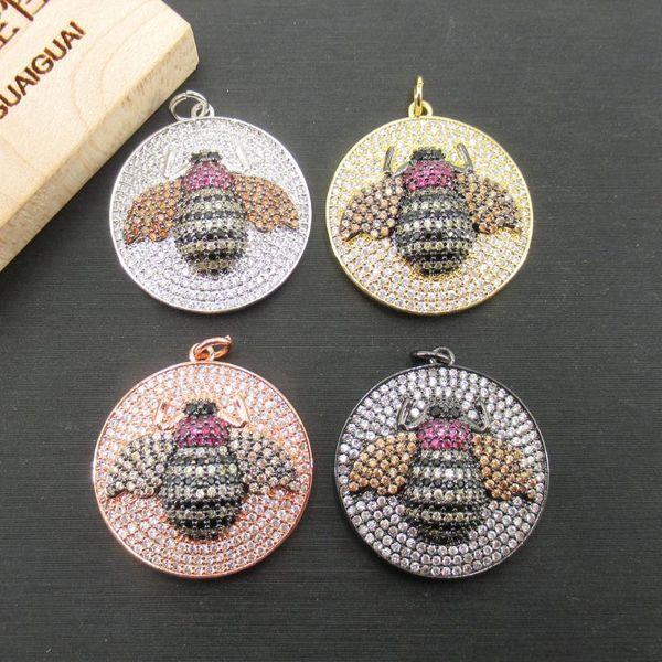 charms apdgg 26x26mm bee gold plated cubic zircon cz paved connector insect necklace pendant jewelry diy findings, Bronze;silver
charms apdgg 26x26mm bee gold plated cubic zircon cz paved connector insect necklace pendant jewelry diy findings, Bronze;silver