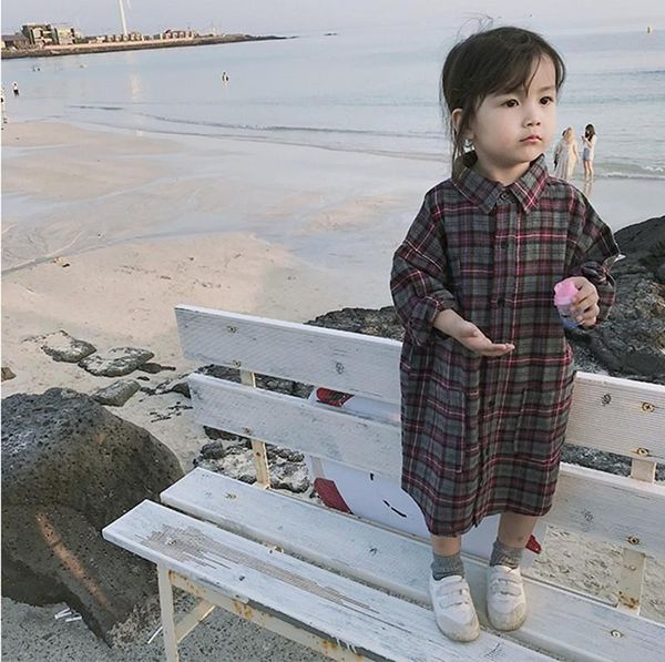 girl's dresses girl clothing casual plaid long shirt lapel button loose toddler baby spring autumn infant clothes 2 3 4 5 6y kids dress, Red;yellow
girl's dresses girl clothing casual plaid long shirt lapel button loose toddler baby spring autumn infant clothes 2 3 4 5 6y kids dress, Red;yellow