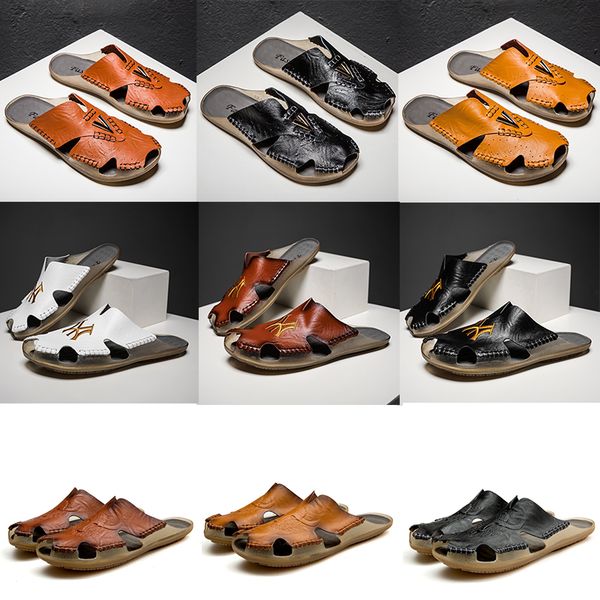 arizona designer luxury men summer crocodile pattern slippers mens mules loafers genuine leather flats sandals beach shoes eur38-48, Black
arizona designer luxury men summer crocodile pattern slippers mens mules loafers genuine leather flats sandals beach shoes eur38-48, Black