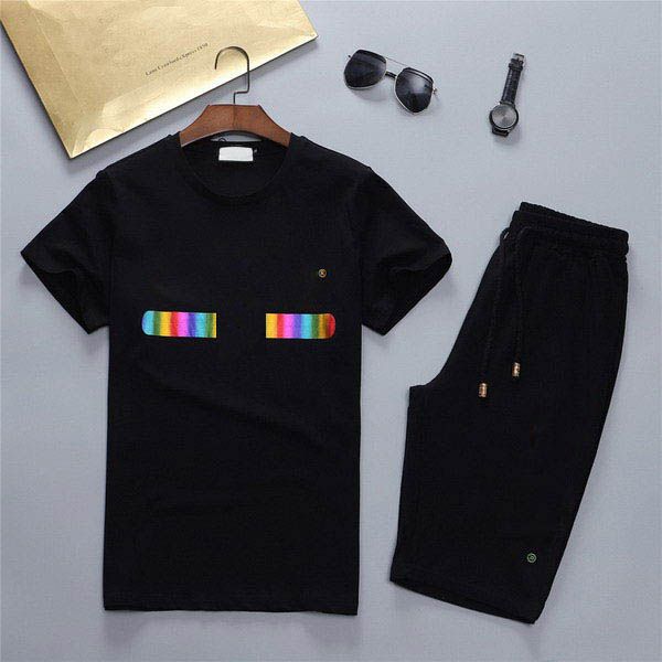 2021 mens trainingsanzug buchstaben stickerei sommer mode sportswear kurzarm pullover jogger hosen anzüge oansatz sportanzug, Gray
2021 mens trainingsanzug buchstaben stickerei sommer mode sportswear kurzarm pullover jogger hosen anzüge oansatz sportanzug, Gray