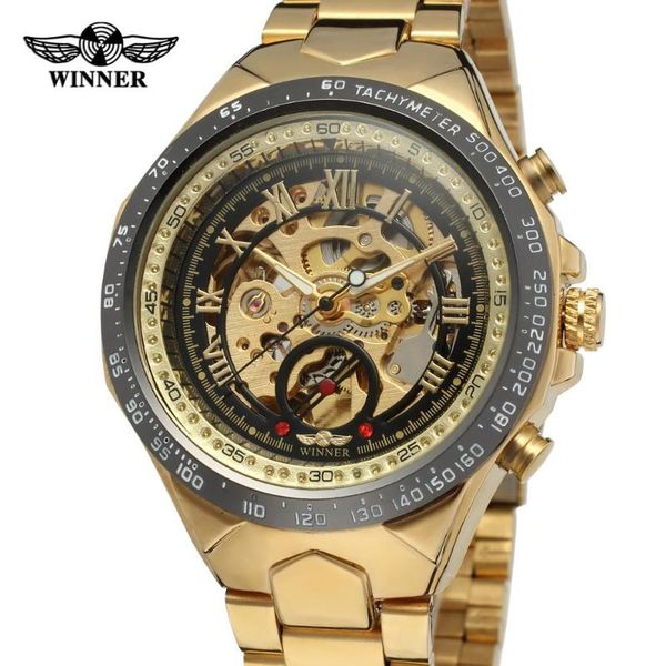wristwatches winner business trend men's watches alloy case steel band automatic mechanical wrist, Slivery;brown
wristwatches winner business trend men's watches alloy case steel band automatic mechanical wrist, Slivery;brown