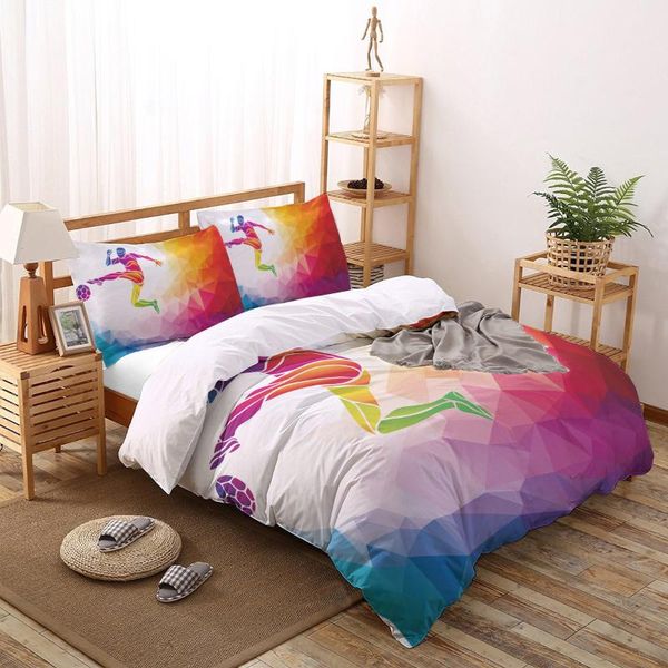 bedding sets geometric art football play soccer printing set duvet cover bed linens bedclothes home textile full king size
bedding sets geometric art football play soccer printing set duvet cover bed linens bedclothes home textile full king size