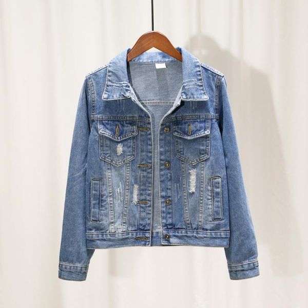 women's jackets jeans jacket women korean denim clothes 2021 spring autumn casual streetwear blue slim coat outwear zt2729, Black;brown
women's jackets jeans jacket women korean denim clothes 2021 spring autumn casual streetwear blue slim coat outwear zt2729, Black;brown