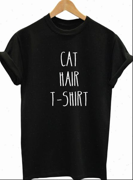 cat hair print tshirts cotton womens t shirt casual funny tee hipster yong wear drop ship tumblr z 542, White
cat hair print tshirts cotton womens t shirt casual funny tee hipster yong wear drop ship tumblr z 542, White