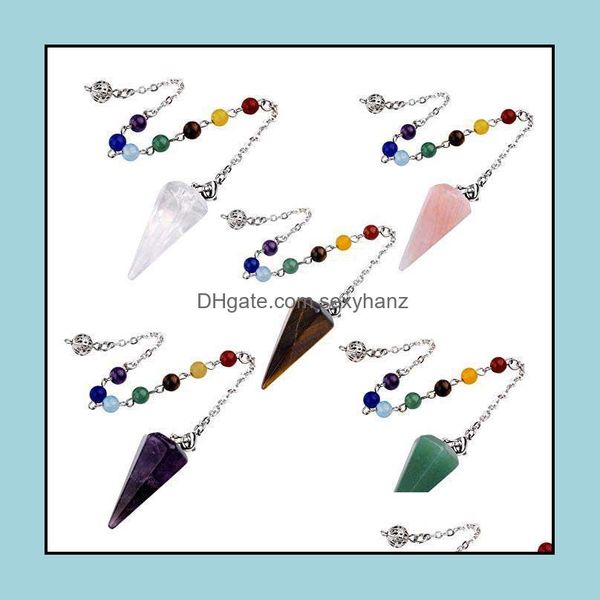 pendant necklaces & pendants necklace plaza 7 chakra healing crystal tumbled palm stones natural clear quartz dowsing pendum reiki nce m, Silver
pendant necklaces & pendants necklace plaza 7 chakra healing crystal tumbled palm stones natural clear quartz dowsing pendum reiki nce m, Silver