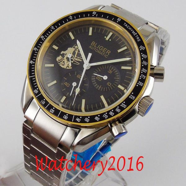 wristwatches luxury 40mm sapphire glass luminous automatic movement black special dial men's watch, Slivery;brown
wristwatches luxury 40mm sapphire glass luminous automatic movement black special dial men's watch, Slivery;brown
