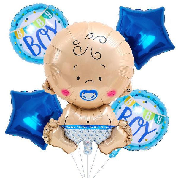 party decoration 5 piece set balloon baby baptism boy girl aluminum foil shower children birthday toy
party decoration 5 piece set balloon baby baptism boy girl aluminum foil shower children birthday toy