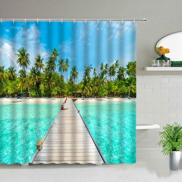 shower curtains beach wood bridge palm tree ocean sea scenery summer landscape bathroom decor seaside dolphin bath curtain set
shower curtains beach wood bridge palm tree ocean sea scenery summer landscape bathroom decor seaside dolphin bath curtain set