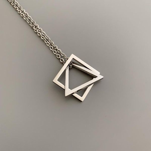titanium steel hip-hop necklace men's handsome earth cool bundie simple pendant female accessories. necklaces, Silver
titanium steel hip-hop necklace men's handsome earth cool bundie simple pendant female accessories. necklaces, Silver