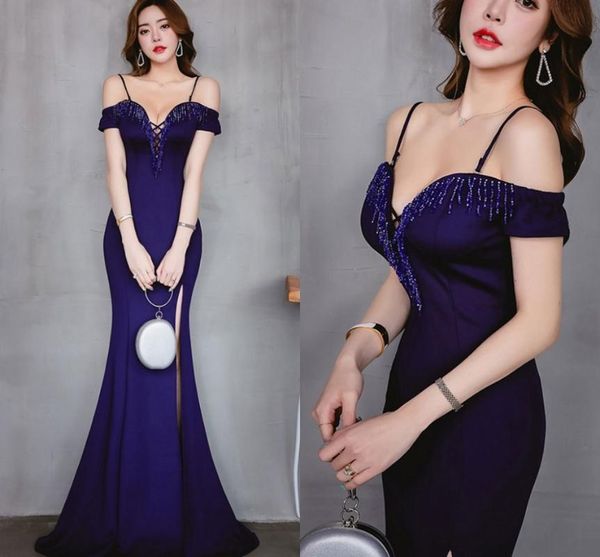 party dresses 2021 navy blue backless long evening dress formal handmade crystal meemaid boat neck spaghetti strap prom, White;black
party dresses 2021 navy blue backless long evening dress formal handmade crystal meemaid boat neck spaghetti strap prom, White;black