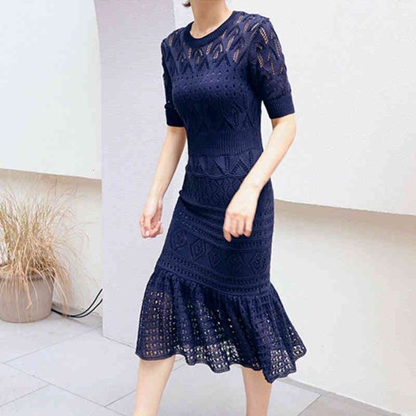 casual dresses elegant woman hollow-out knit round collar slim short sleeve crotchet trumpet vestidos + sling dress 2pcs set k4kd, Black;gray
casual dresses elegant woman hollow-out knit round collar slim short sleeve crotchet trumpet vestidos + sling dress 2pcs set k4kd, Black;gray