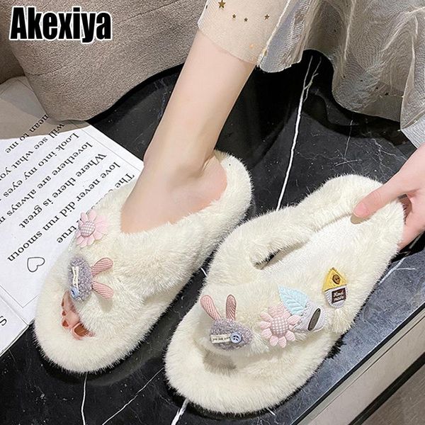 slippers winter women home cotton shoes furry warm fur fashion cozy houes on flats 2021 female bc2084, Black
slippers winter women home cotton shoes furry warm fur fashion cozy houes on flats 2021 female bc2084, Black
