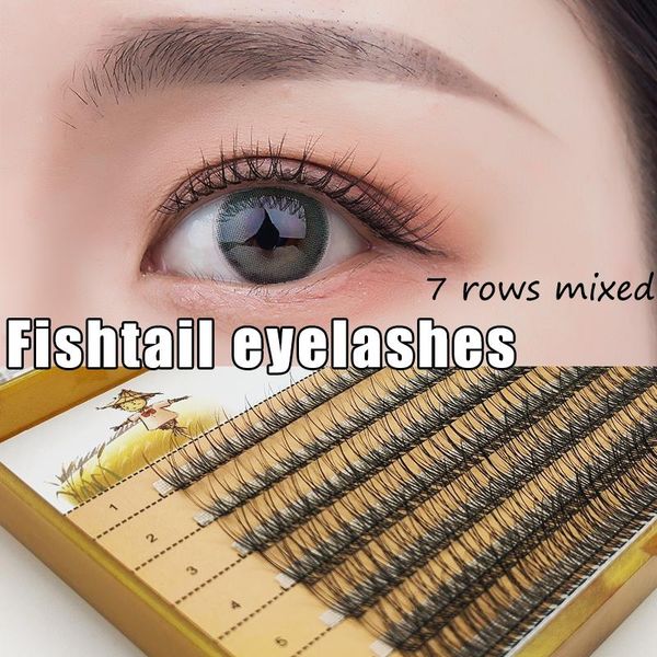 false eyelashes seven rows of assembled natural hand-knitted makeup grafted fishtail
false eyelashes seven rows of assembled natural hand-knitted makeup grafted fishtail