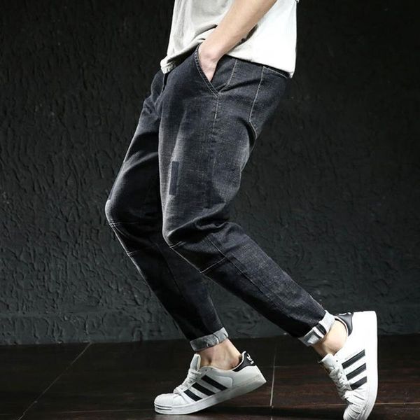 men's jeans personality patchwork skinny casual pencil pants stretch trousers brand blue
men's jeans personality patchwork skinny casual pencil pants stretch trousers brand blue