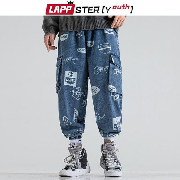 men's jeans men's -youth men patchwork pockets graphic joggers 2022 mens streetwear printed denim pants male loose vintage trouser, Blue
men's jeans men's -youth men patchwork pockets graphic joggers 2022 mens streetwear printed denim pants male loose vintage trouser, Blue