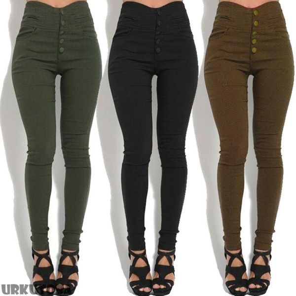women's leggings women skinny pants high waist slim stretch elastic trousers pencil plus size s-3xl, Black
women's leggings women skinny pants high waist slim stretch elastic trousers pencil plus size s-3xl, Black