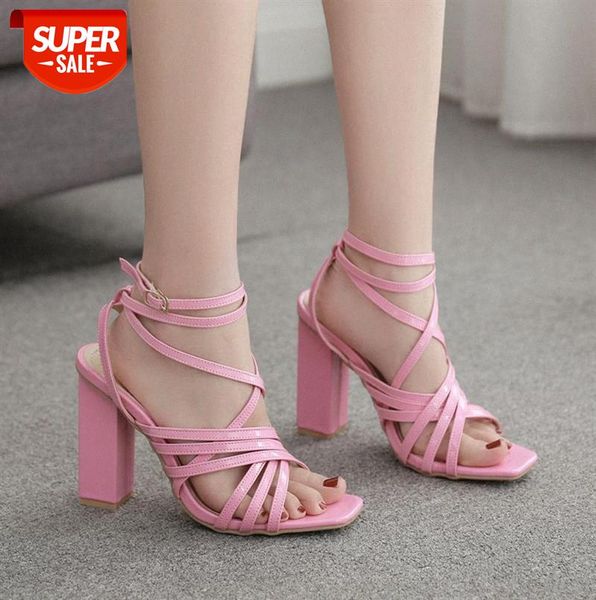 ins european and american style women's square toe thick super high heel large size sandals pink 41 #cc6b, Black
ins european and american style women's square toe thick super high heel large size sandals pink 41 #cc6b, Black