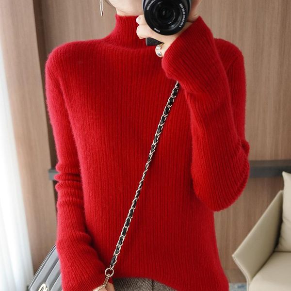 women's sweaters cashmere sweater casual long-sleeved turtleneck wool pullover 2021 autumn and winter ladies bottoming knitted, White;black
women's sweaters cashmere sweater casual long-sleeved turtleneck wool pullover 2021 autumn and winter ladies bottoming knitted, White;black