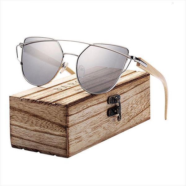 cat eye sunglasses bamboo polarized metal frame wood glasses lady fashion sun shades uv400, White;black
cat eye sunglasses bamboo polarized metal frame wood glasses lady fashion sun shades uv400, White;black