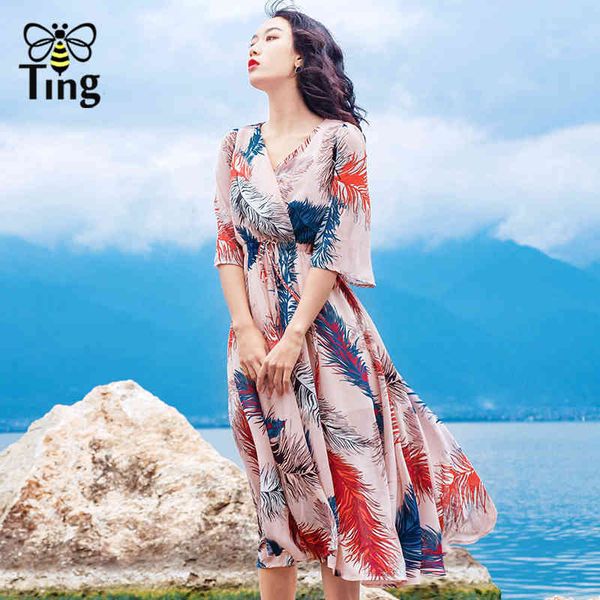 fashion boho feather floral print chiffon dress women elegant party dresses summer bohemian sundress vestid 210513, Black;gray
fashion boho feather floral print chiffon dress women elegant party dresses summer bohemian sundress vestid 210513, Black;gray
