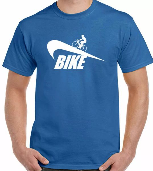 cycling t-shirt mens funny bike cyclists mountain road mtb bicycle parody, White;black
cycling t-shirt mens funny bike cyclists mountain road mtb bicycle parody, White;black