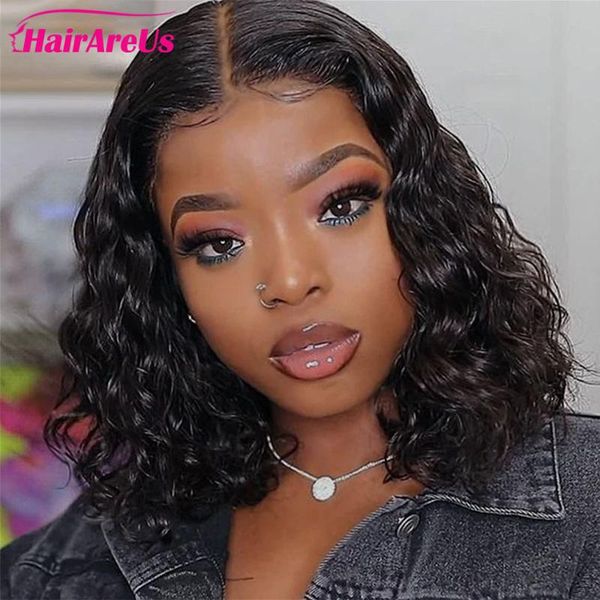 lace wigs short bob front human hair water wave perruque remy 13x4 wig women plucked baby, Black;brown
lace wigs short bob front human hair water wave perruque remy 13x4 wig women plucked baby, Black;brown