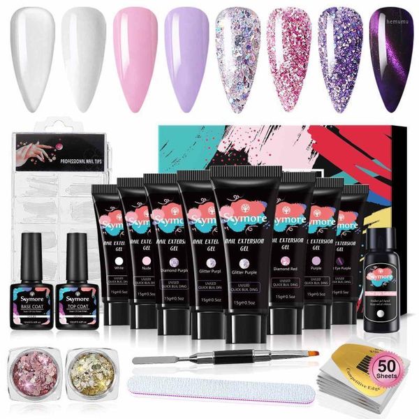 8-color quick extended glue set nail beauty uv crystal decoration purple series art kits1
8-color quick extended glue set nail beauty uv crystal decoration purple series art kits1