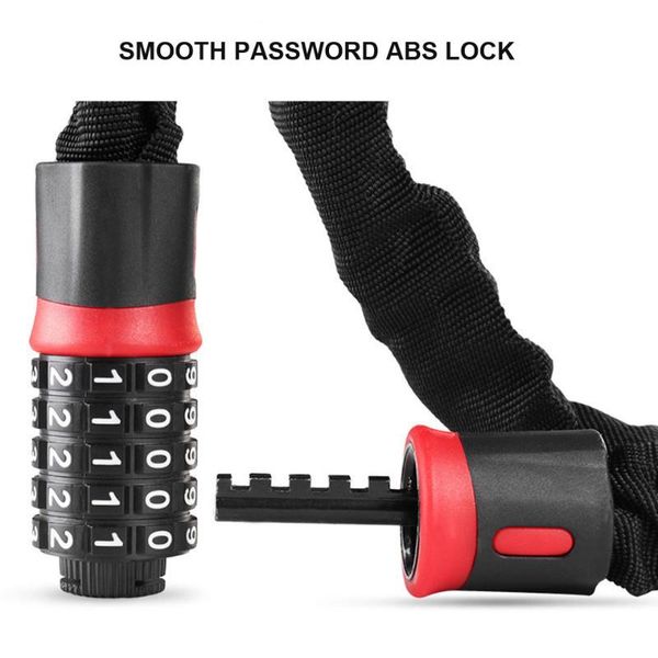 bike locks safty chain lock for anti-theft steel password code motorcycle cycling electric bicycle accesorios para bicicletas 
bike locks safty chain lock for anti-theft steel password code motorcycle cycling electric bicycle accesorios para bicicletas