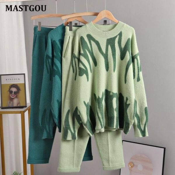women's two piece pants mastgou cashmere women sweater tracksuits tie dye knit pieces pencil sets oversized loose sweaters sutis clothi, White
women's two piece pants mastgou cashmere women sweater tracksuits tie dye knit pieces pencil sets oversized loose sweaters sutis clothi, White