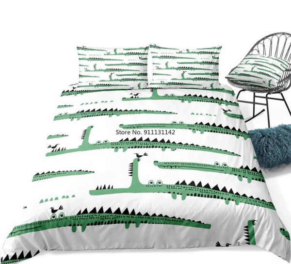 bedding sets crocodile set cartoon bed linen sea animal duvet cover kids boys girls bedclothes microfiber home textiles
bedding sets crocodile set cartoon bed linen sea animal duvet cover kids boys girls bedclothes microfiber home textiles