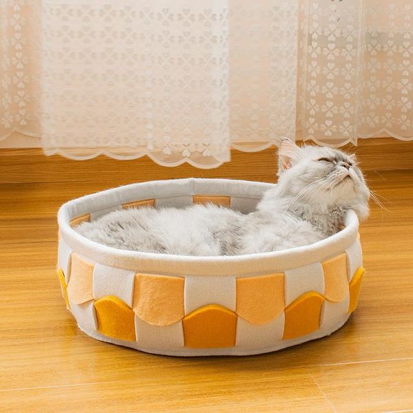 kennels & pens washable geometric knitting pet bed kennel breathable cat cushion house soft sofa dog puppy warm sleeping mats supplies
kennels & pens washable geometric knitting pet bed kennel breathable cat cushion house soft sofa dog puppy warm sleeping mats supplies