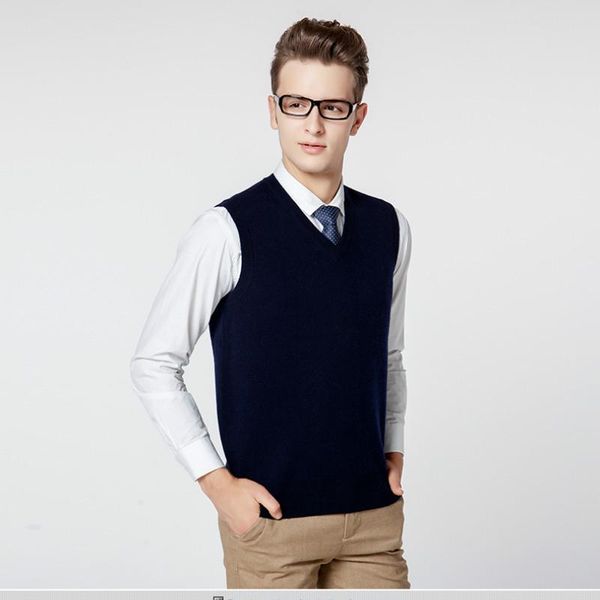 casual loose man sweaters fashion pullover slim winter knitted vest pull hiver men's clothing db60my vests, Black;white
casual loose man sweaters fashion pullover slim winter knitted vest pull hiver men's clothing db60my vests, Black;white