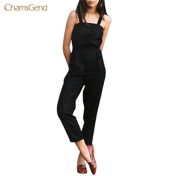 women's jumpsuits & rompers chamsgend 2021 autumn women fashion summer strap sleeveless backless jumpsuit long wide leg trousers solid, Black;white
women's jumpsuits & rompers chamsgend 2021 autumn women fashion summer strap sleeveless backless jumpsuit long wide leg trousers solid, Black;white