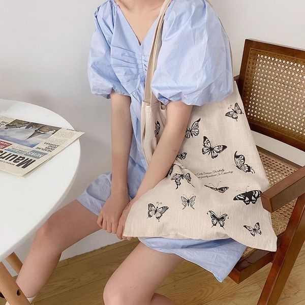 cotton linen women canvas shopping bags eco friendly shoulder bag large capacity vintage handbag tote butterfly sailing print evening
cotton linen women canvas shopping bags eco friendly shoulder bag large capacity vintage handbag tote butterfly sailing print evening