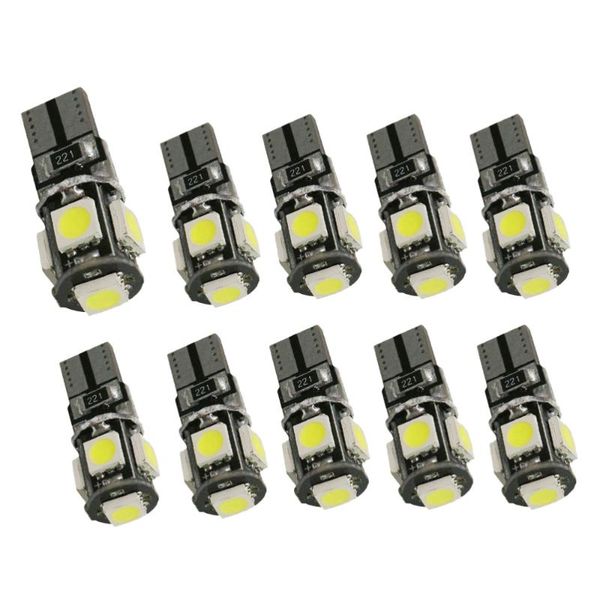 emergency lights 10pcs w5w t10 5smd 1w led car reading license plate lamp bulbs pack high-brightness bead wide-angle illumination light
emergency lights 10pcs w5w t10 5smd 1w led car reading license plate lamp bulbs pack high-brightness bead wide-angle illumination light