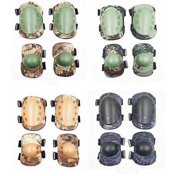 elbow & knee pads 4pc protective kits tactical outdoor sports climbing hunting kneepads safety equipment, Black;gray
elbow & knee pads 4pc protective kits tactical outdoor sports climbing hunting kneepads safety equipment, Black;gray