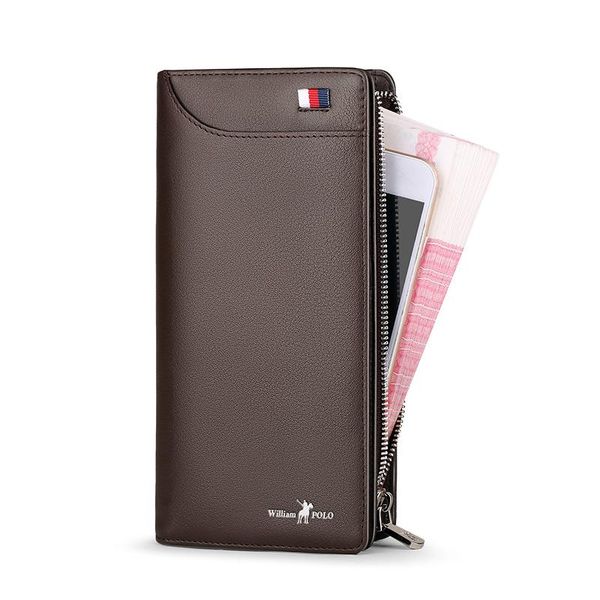 wallets luxury designer men's wallet genuine leather long clutch zipper male purse pouch multi-functional cards business, Red;black
wallets luxury designer men's wallet genuine leather long clutch zipper male purse pouch multi-functional cards business, Red;black