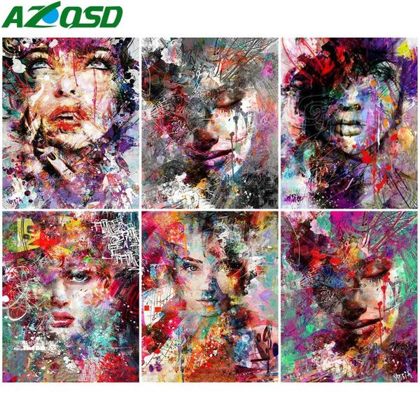 paintings azqsd 40x50cm painting by number canvas kits portrait abstract art handpainted gift diy coloring numbers girl home decor
paintings azqsd 40x50cm painting by number canvas kits portrait abstract art handpainted gift diy coloring numbers girl home decor